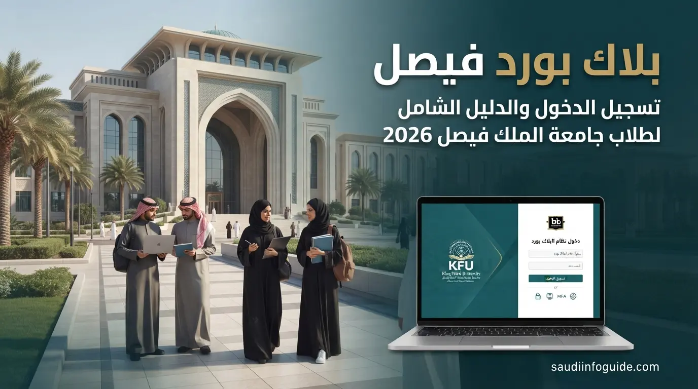بلاك بورد فيصل تسجيل الدخول لطلاب جامعة الملك فيصل 2026