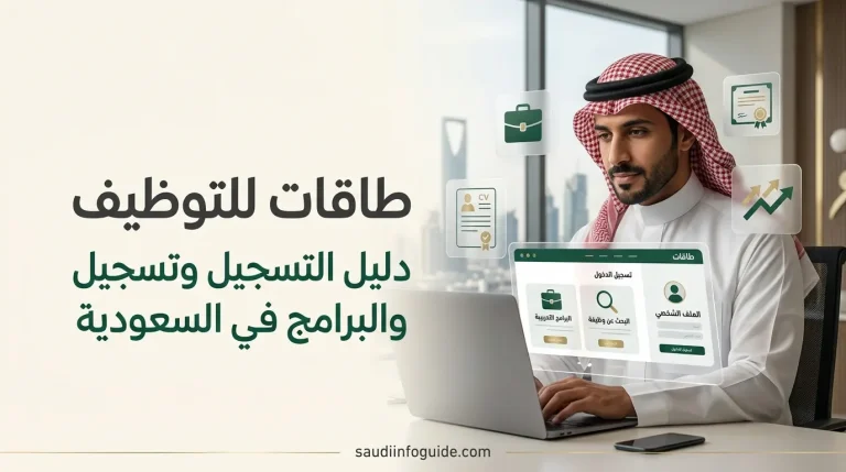 طاقات للتوظيف في السعودية - دليل التسجيل وتسجيل الدخول والبرامج