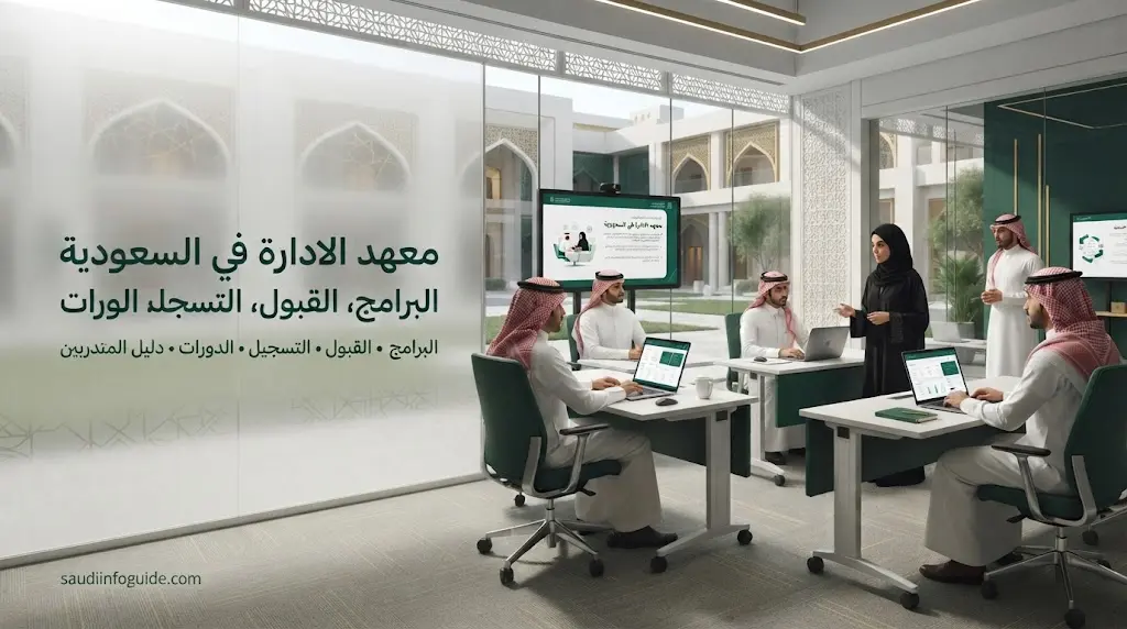 معهد الادارة في السعودية للبرامج والتسجيل والدورات